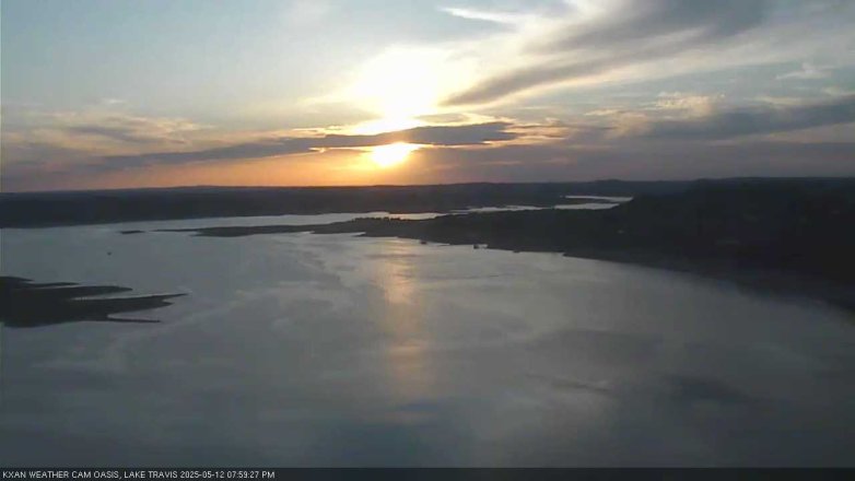 Lake Travis webcam, May 12, 2025 8:00 PM CT