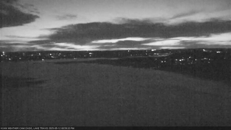 Lake Travis webcam, May 12, 2025 9:00 PM CT