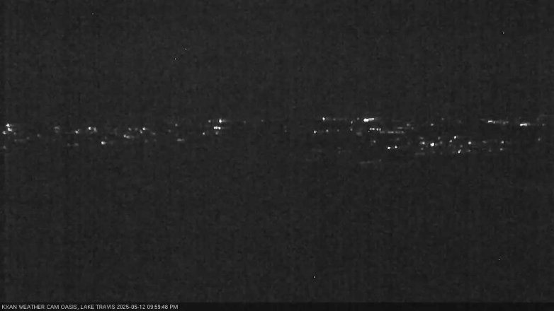 Lake Travis webcam, May 12, 2025 10:00 PM CT
