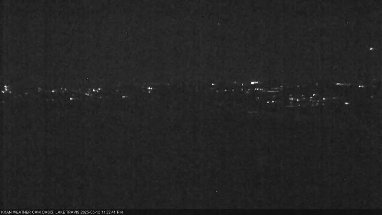 Lake Travis webcam, May 12, 2025 11:25 PM CT