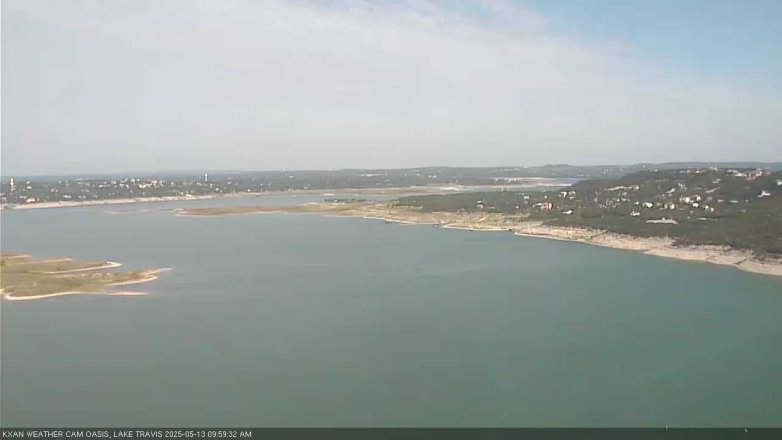 Lake Travis webcam, May 13, 2025 10:00 AM CT