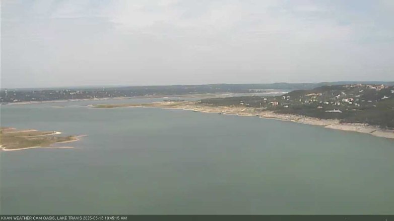 Lake Travis webcam, May 13, 2025 10:45 AM CT