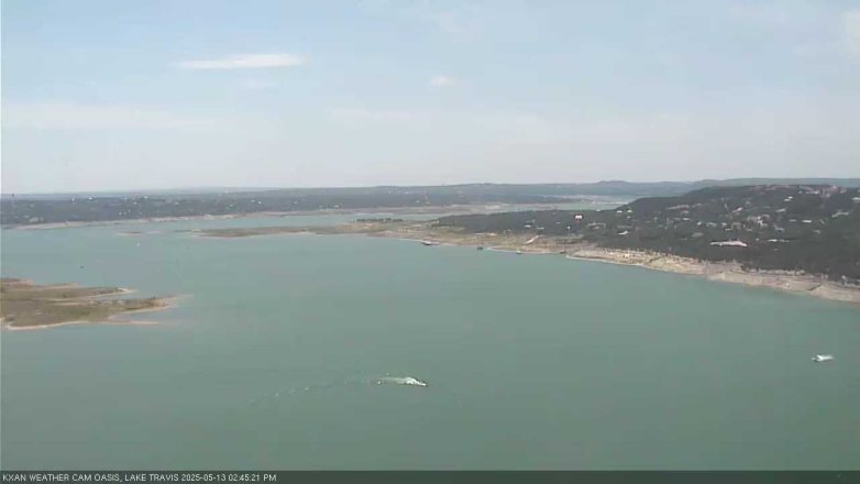 Lake Travis webcam, May 13, 2025 2:45 PM CT