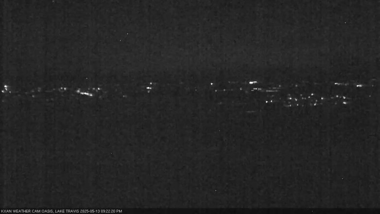 Lake Travis webcam, May 13, 2025 9:25 PM CT