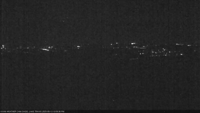Lake Travis webcam, May 13, 2025 11:00 PM CT
