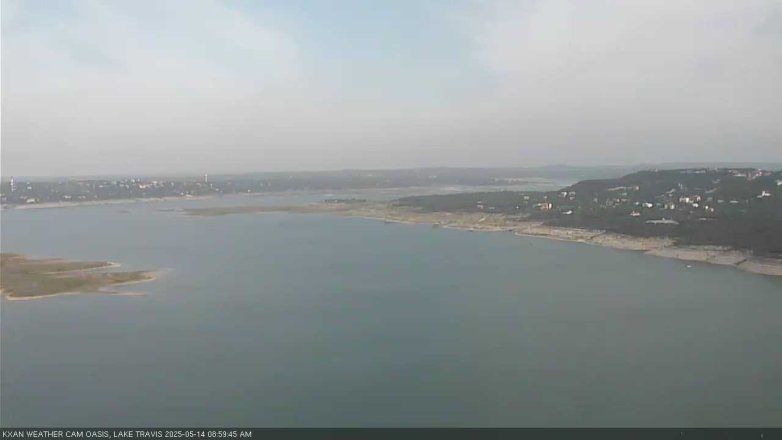 Lake Travis webcam, May 14, 2025 9:00 AM CT