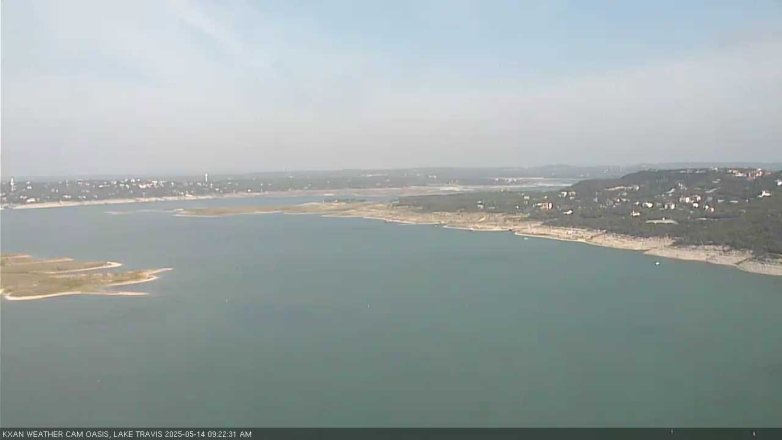 Lake Travis webcam, May 14, 2025 9:25 AM CT