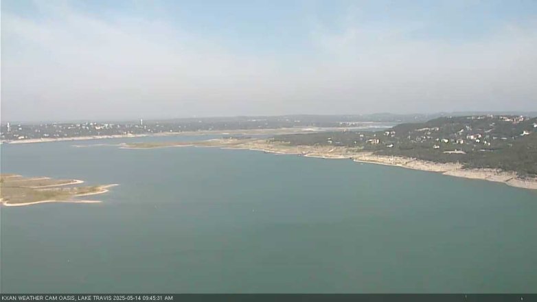 Lake Travis webcam, May 14, 2025 9:45 AM CT