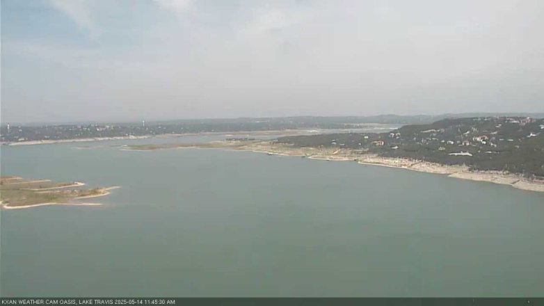 Lake Travis webcam, May 14, 2025 11:45 AM CT