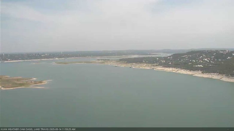 Lake Travis webcam, May 14, 2025 12:00 PM CT