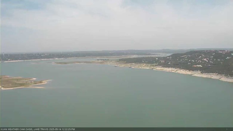 Lake Travis webcam, May 14, 2025 12:25 PM CT
