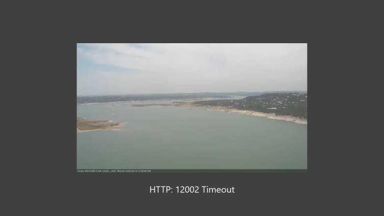 Lake Travis webcam, May 14, 2025 1:00 PM CT