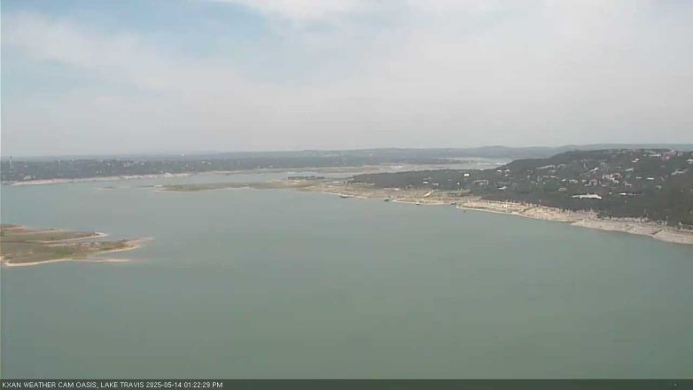 Lake Travis webcam, May 14, 2025 1:25 PM CT
