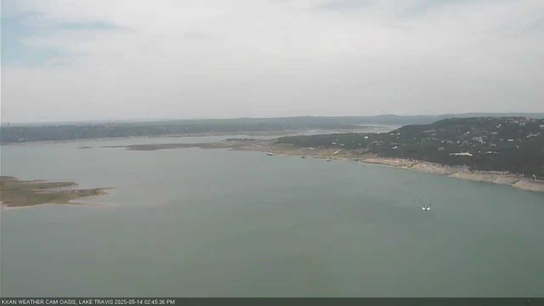 Lake Travis webcam, May 14, 2025 2:45 PM CT