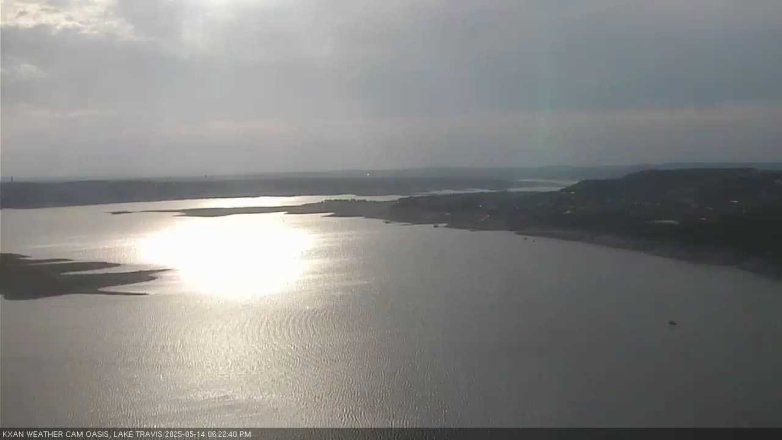 Lake Travis webcam, May 14, 2025 6:25 PM CT