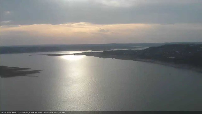 Lake Travis webcam, May 14, 2025 7:00 PM CT