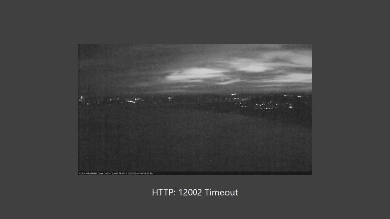 Lake Travis webcam, May 14, 2025 9:00 PM CT