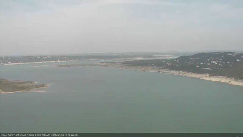 Lake Travis webcam, May 15, 2025 11:25 AM CT
