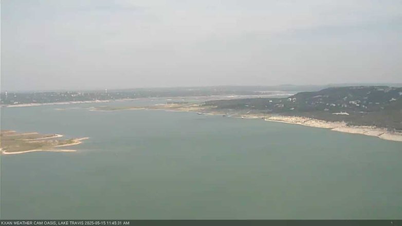 Lake Travis webcam, May 15, 2025 11:45 AM CT