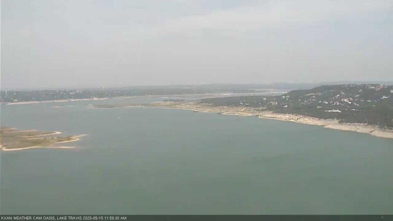 Lake Travis webcam, May 15, 2025 12:00 PM CT