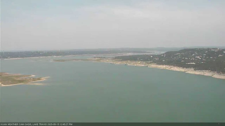 Lake Travis webcam, May 15, 2025 12:45 PM CT