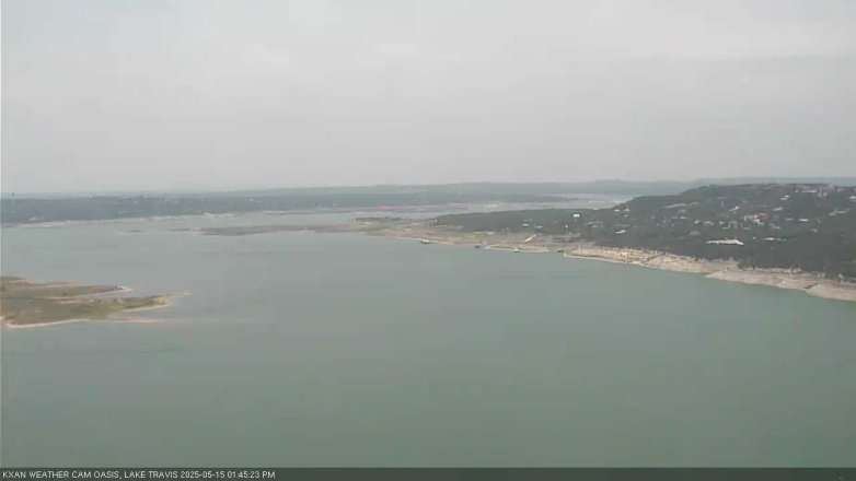 Lake Travis webcam, May 15, 2025 1:45 PM CT