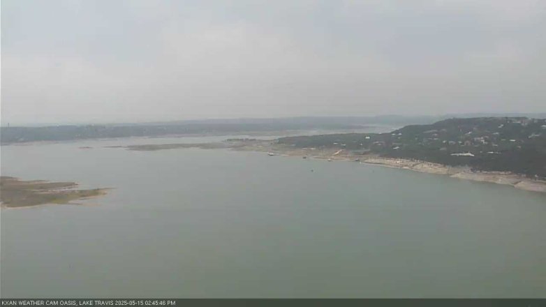 Lake Travis webcam, May 15, 2025 2:45 PM CT