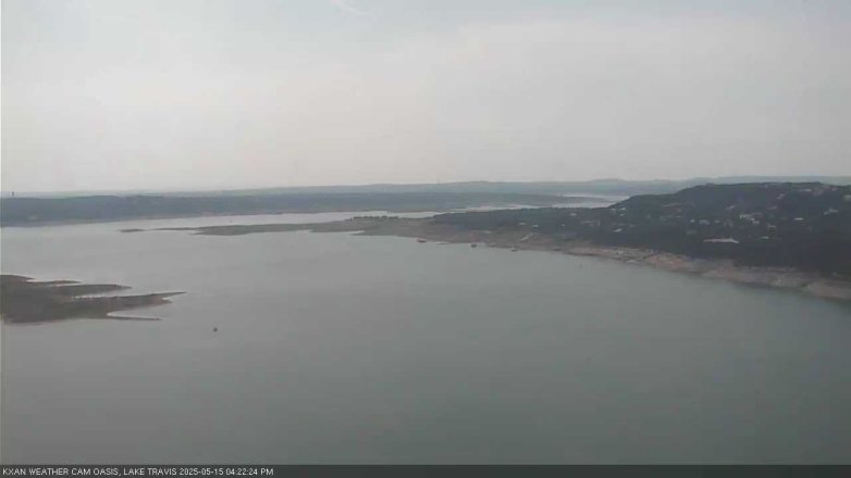 Lake Travis webcam, May 15, 2025 4:25 PM CT