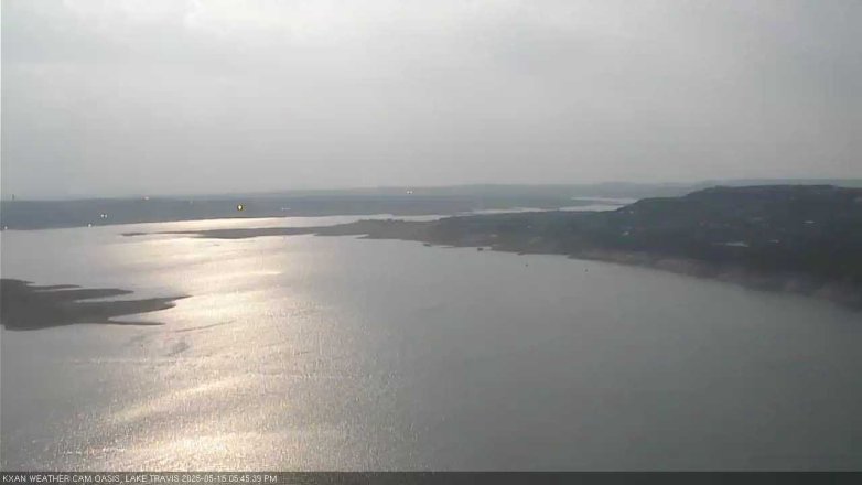 Lake Travis webcam, May 15, 2025 5:45 PM CT
