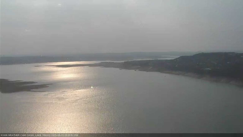 Lake Travis webcam, May 15, 2025 6:00 PM CT