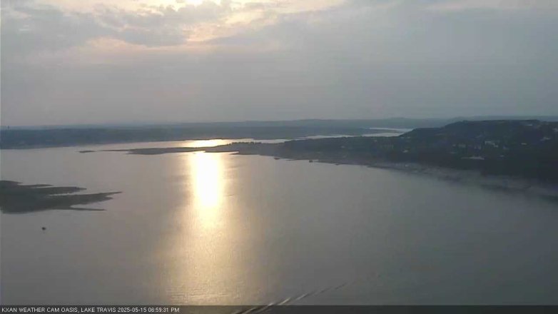 Lake Travis webcam, May 15, 2025 7:00 PM CT