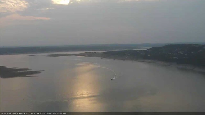 Lake Travis webcam, May 15, 2025 7:25 PM CT