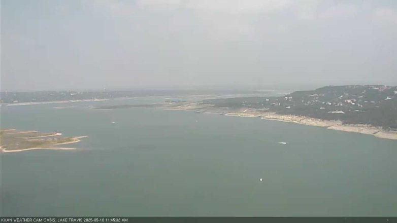 Lake Travis webcam, May 16, 2025 11:45 AM CT