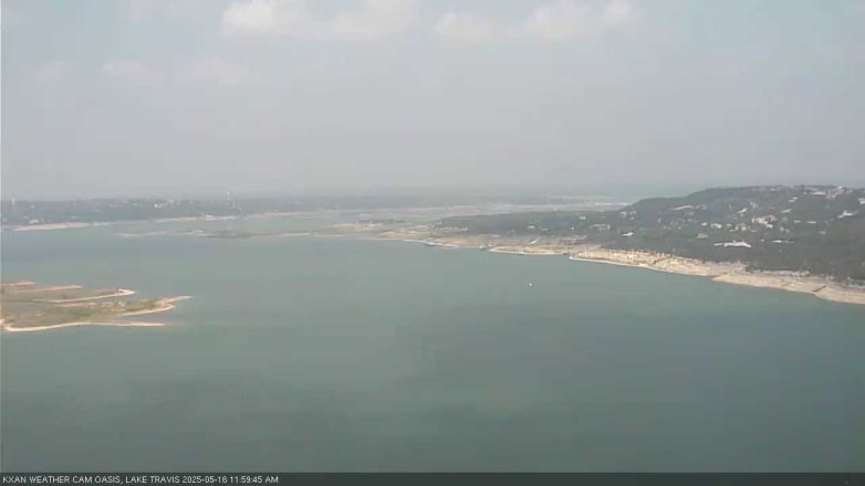 Lake Travis webcam, May 16, 2025 12:00 PM CT