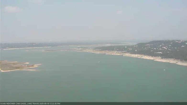 Lake Travis webcam, May 16, 2025 12:25 PM CT