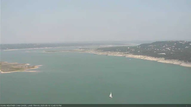 Lake Travis webcam, May 16, 2025 12:45 PM CT