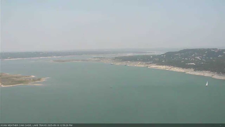 Lake Travis webcam, May 16, 2025 1:00 PM CT