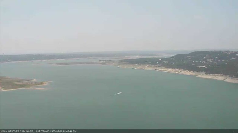 Lake Travis webcam, May 16, 2025 1:45 PM CT