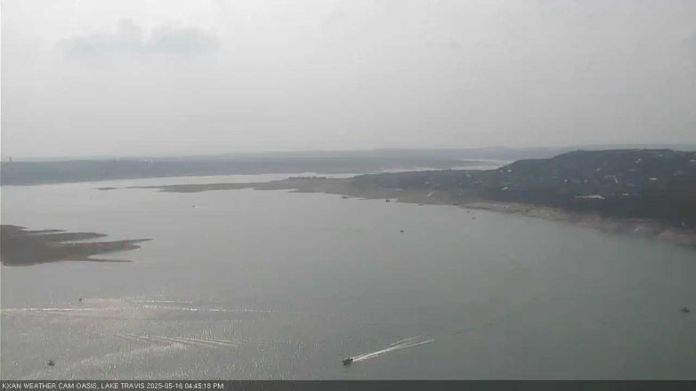 Lake Travis webcam, May 16, 2025 4:45 PM CT