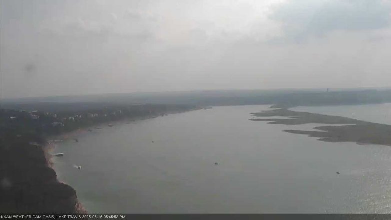Lake Travis webcam, May 16, 2025 5:45 PM CT