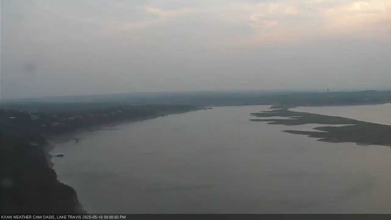 Lake Travis webcam, May 16, 2025 8:00 PM CT