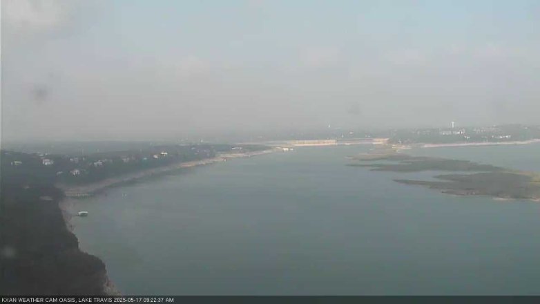 Lake Travis webcam, May 17, 2025 9:25 AM CT