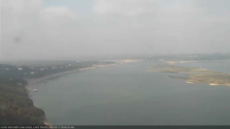 Lake Travis webcam, May 17, 2025 9:45 AM CT