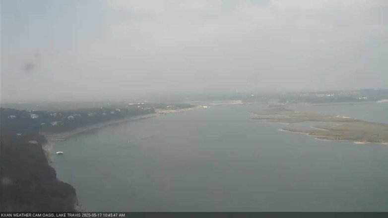 Lake Travis webcam, May 17, 2025 10:45 AM CT