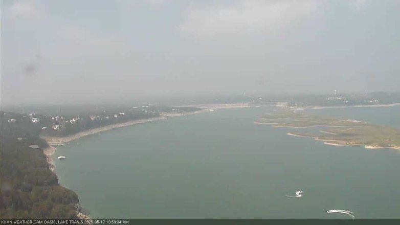 Lake Travis webcam, May 17, 2025 11:00 AM CT
