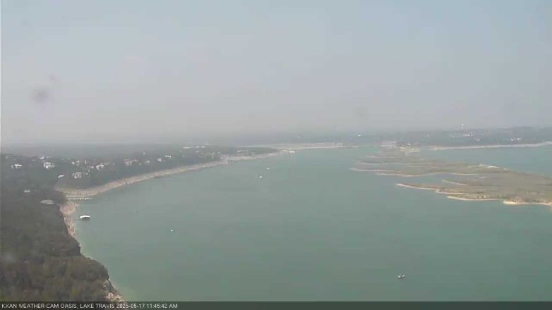 Lake Travis webcam, May 17, 2025 11:45 AM CT