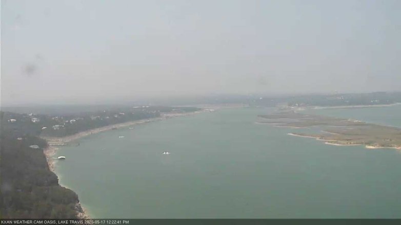 Lake Travis webcam, May 17, 2025 12:25 PM CT
