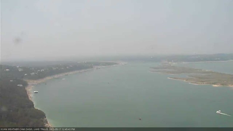 Lake Travis webcam, May 17, 2025 12:45 PM CT