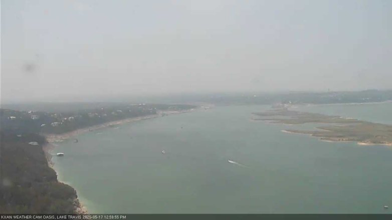 Lake Travis webcam, May 17, 2025 1:00 PM CT