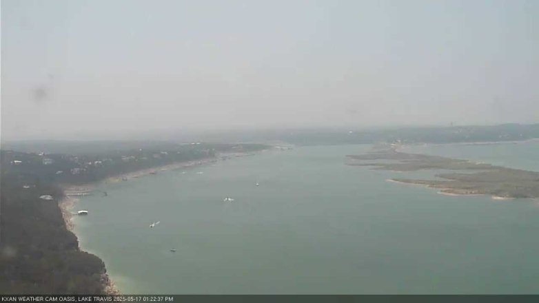 Lake Travis webcam, May 17, 2025 1:25 PM CT
